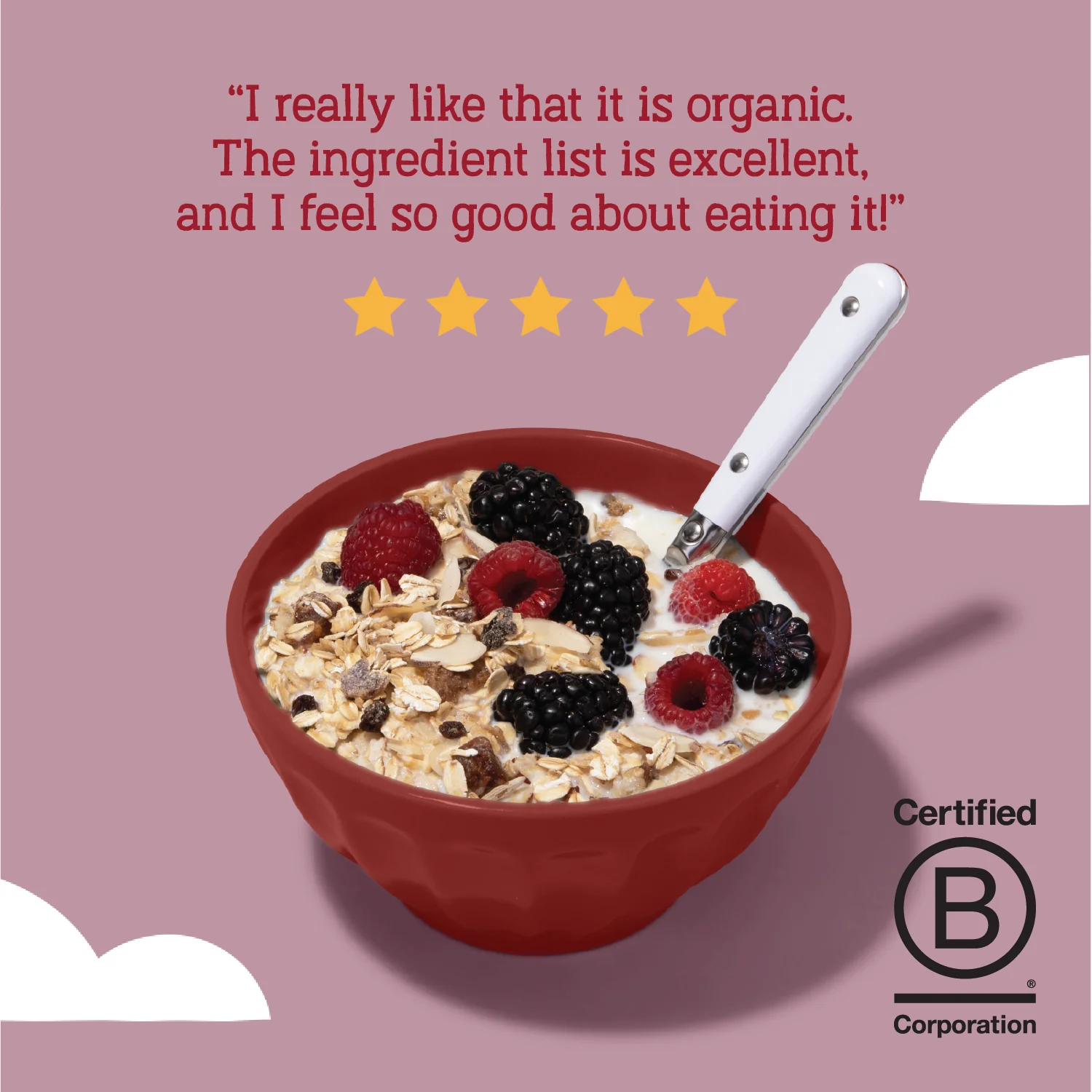 Organic Farmer's Market Almond Date Muesli Eco-Pack, 32oz - Image 5